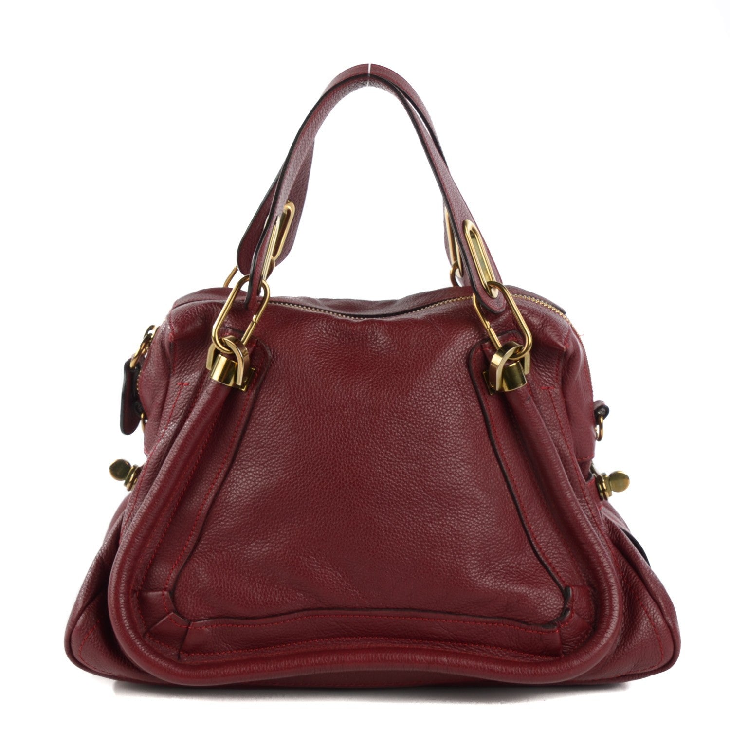 Chloe Calfskin Medium Paraty Red 1 of 8