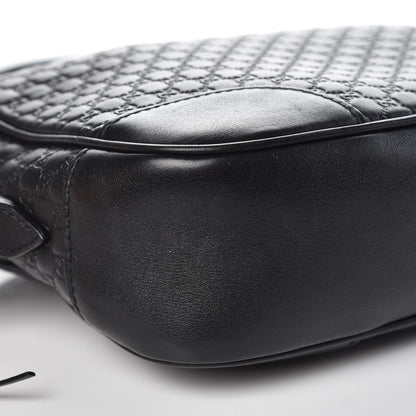 Gucci Microguccissima Mini Bree Messenger Bag Black 8 of 14