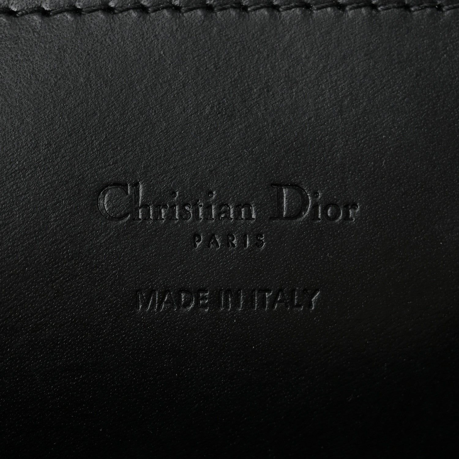 Christian Dior Calfskin Laser Cut Large Lady Dior Black 6 of 9
