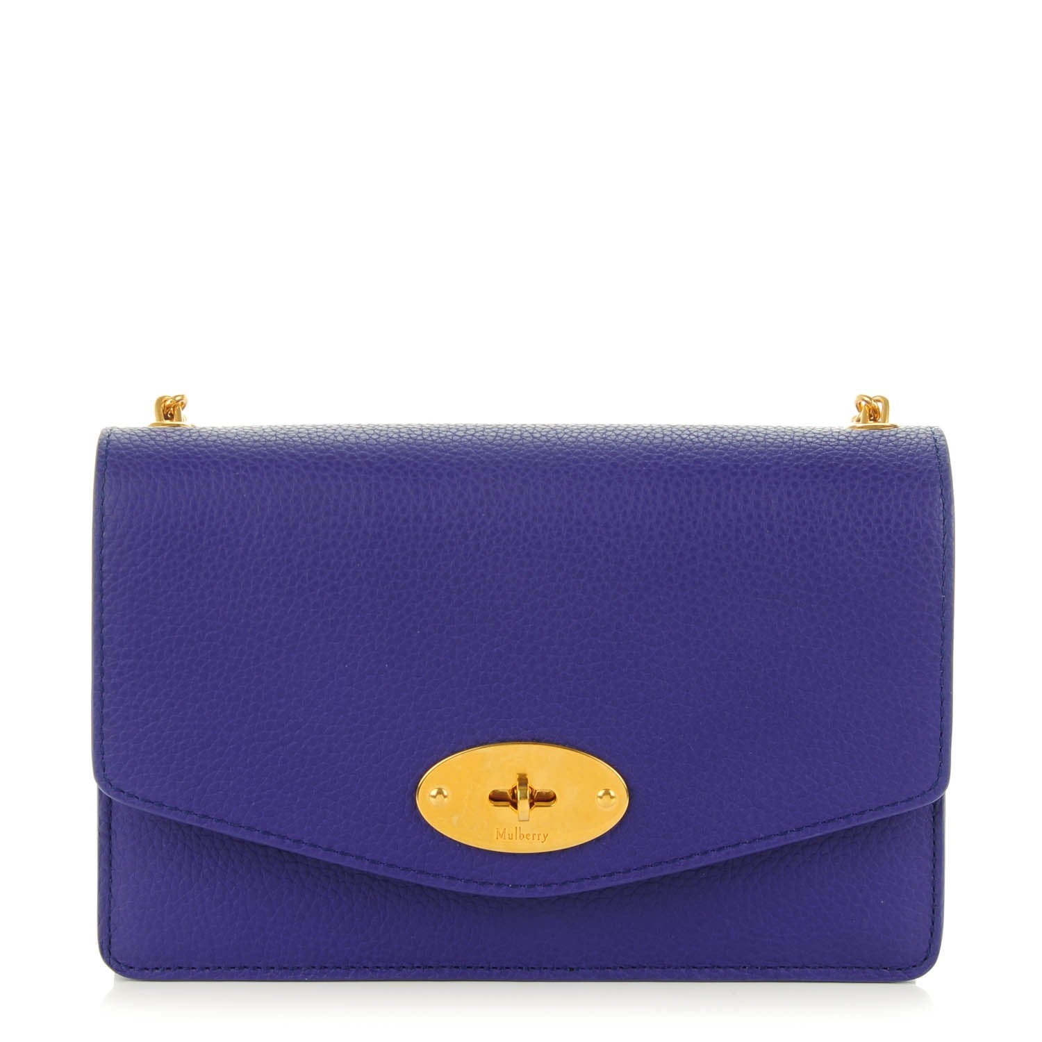 Mulberry Small Classic Grain Small Darley Indigo 1 of 7