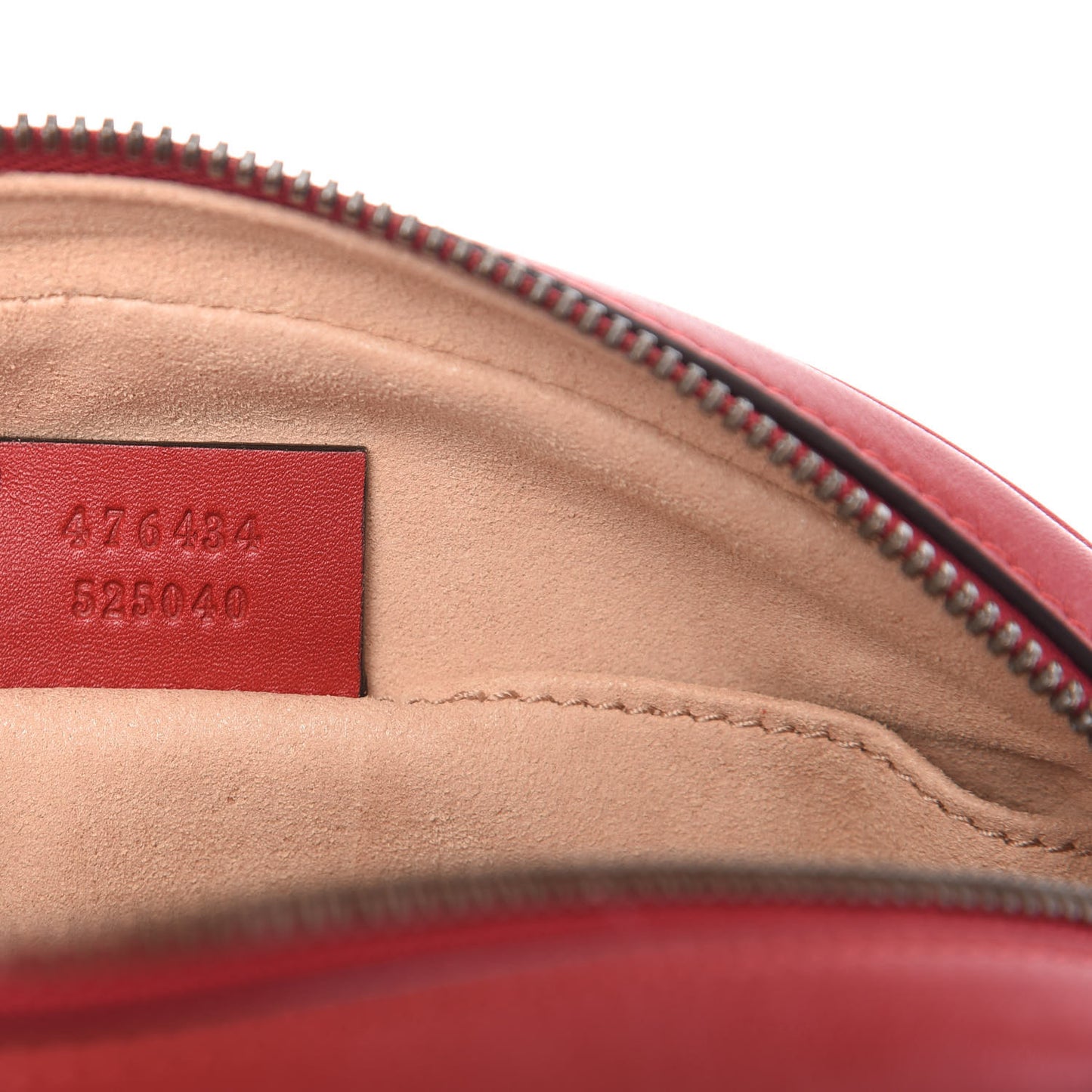 Calfskin Matelasse GG Marmont Belt Bag 85 34 Hibiscus Red