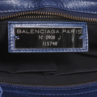 Balenciaga Agneau City Bleu Mineral 6 of 7