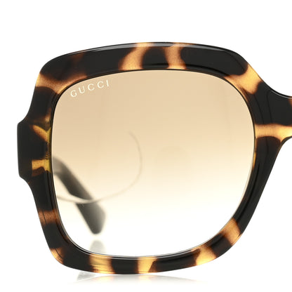 Gucci Acetate Square Frame Sunglasses GG1337S Havana 7 of 8