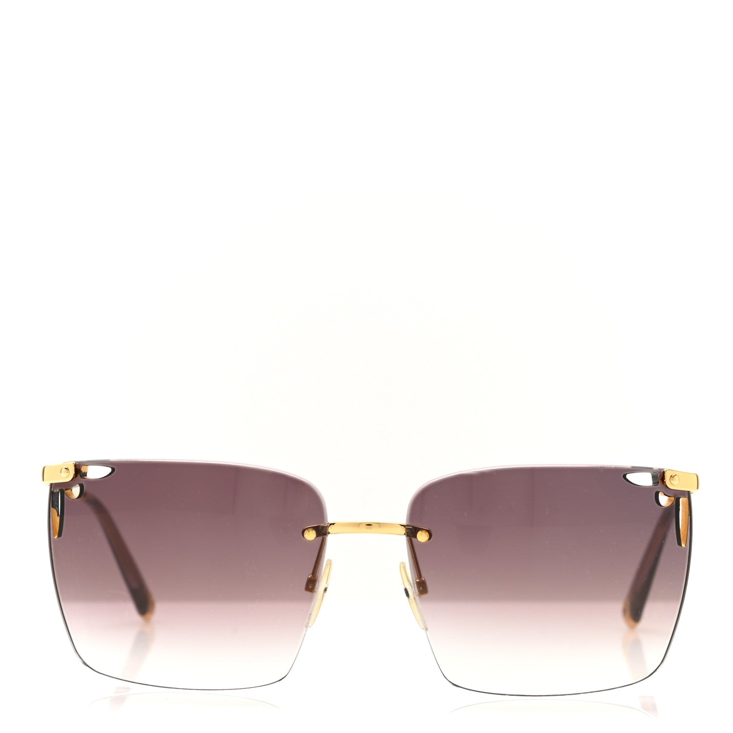 Louis Vuitton Sunglasses Z0590U Brown Glitter 2 of 9