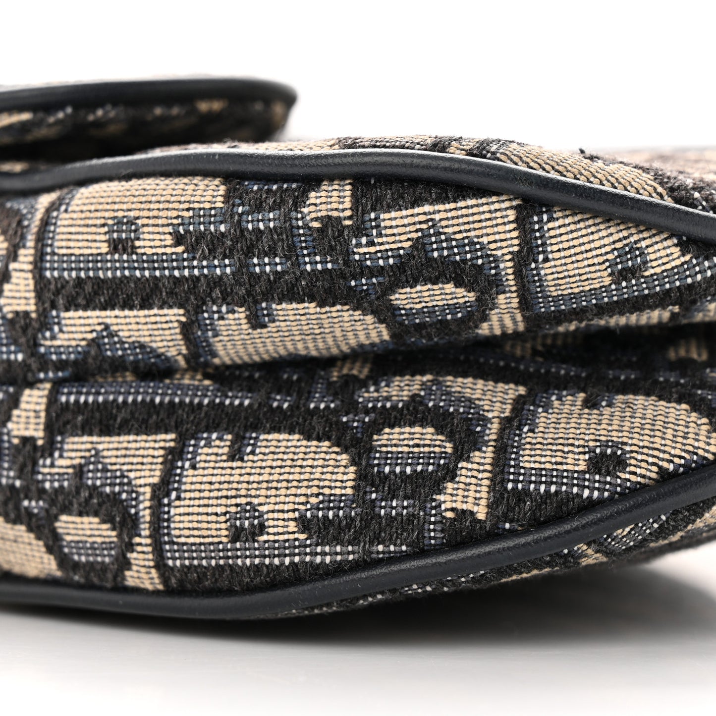 Oblique Mini Saddle Bag Blue