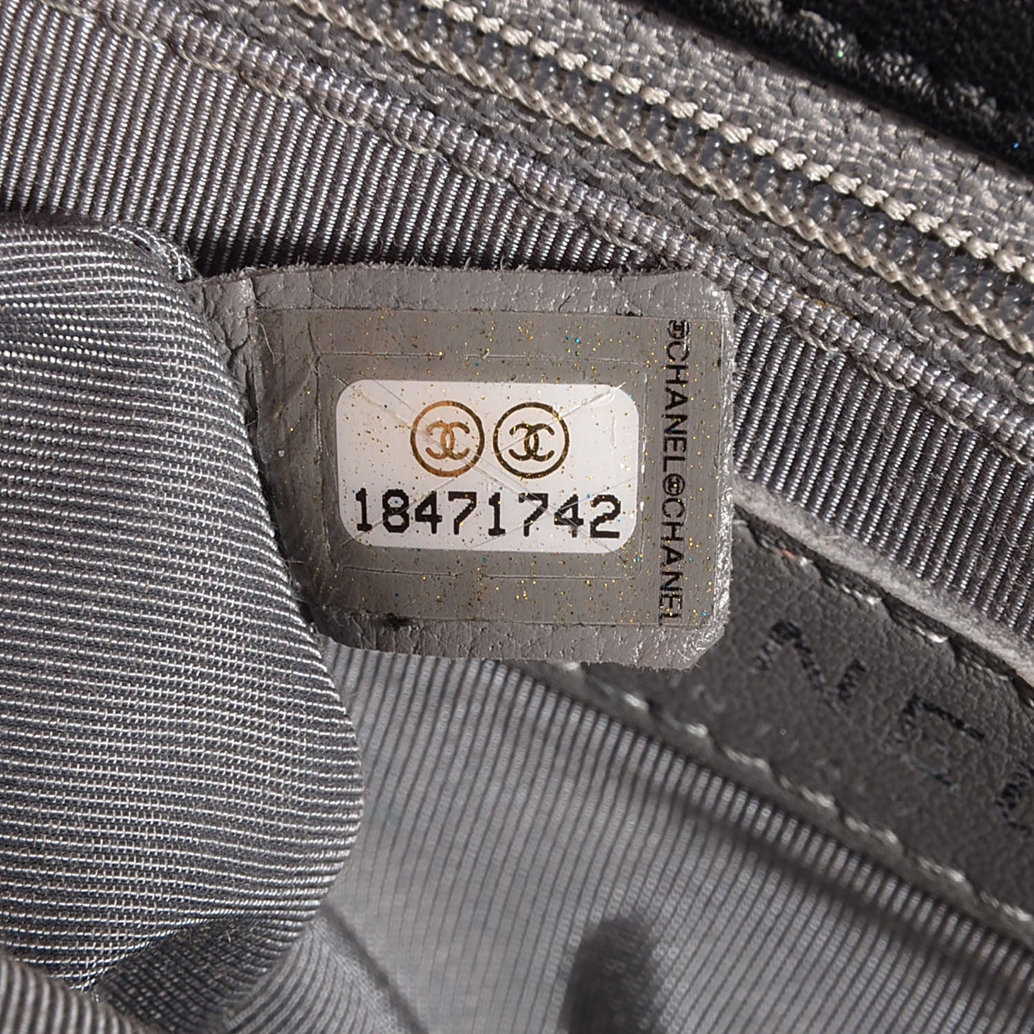 Chanel Washed Lambskin Mini Chain Around Messenger Black 7 of 8