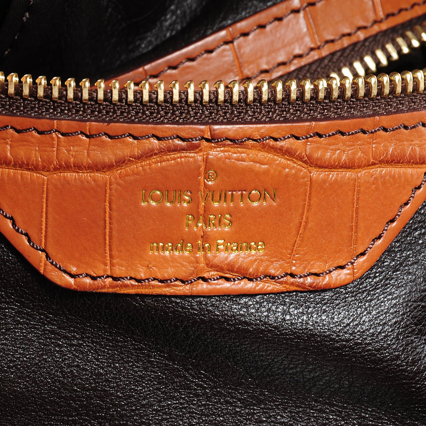 Alligator Monogram XL Tote