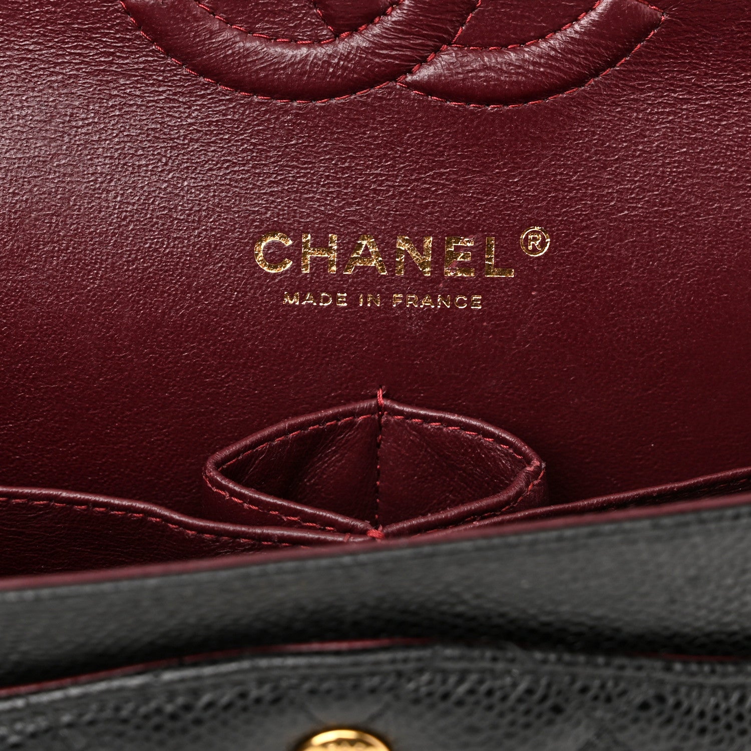 Chanel Caviar Quilted Medium Double Flap Black 6 of 12