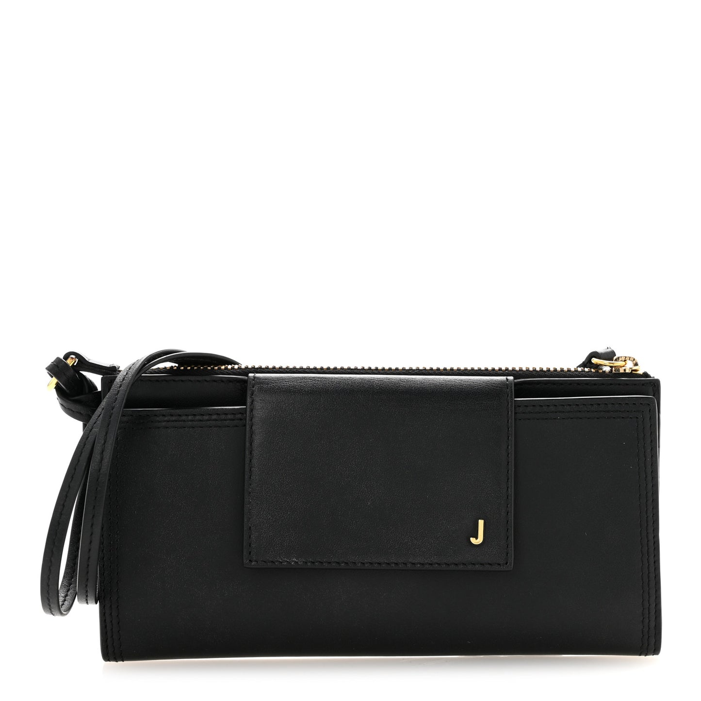 Calfskin Le Pichoto Shoulder Bag Black