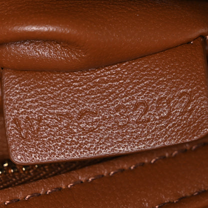 Celine Calfskin Triomphe Canvas Teen Triomphe Bag Tan 8 of 12