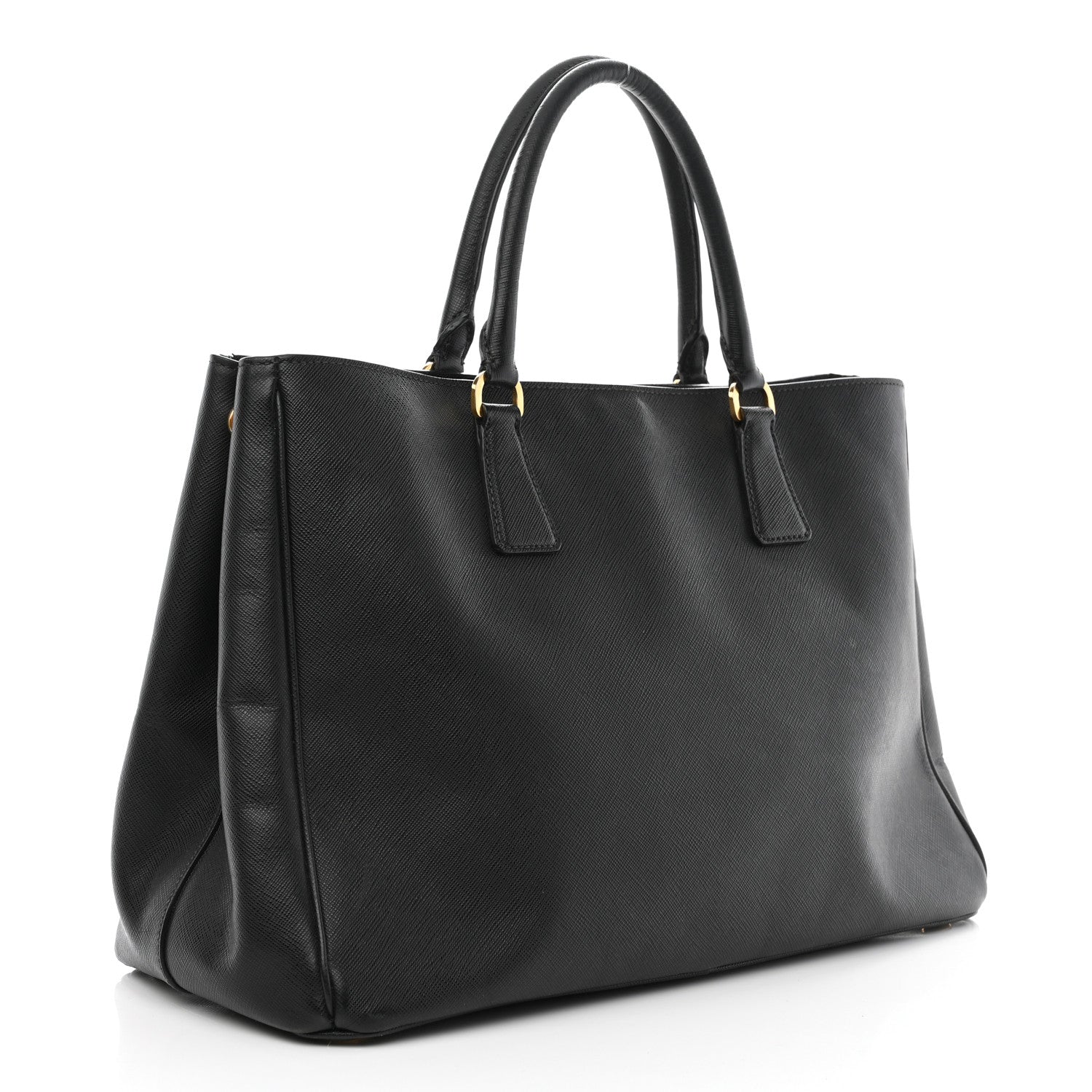 Prada Saffiano Lux Large Tote Black 3 of 13