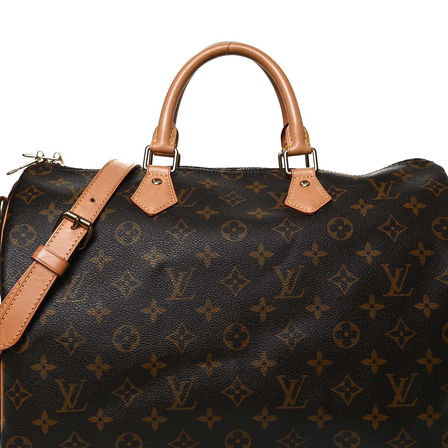 Louis Vuitton Monogram Speedy Bandouliere 35 9 of 12