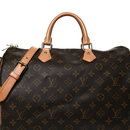 Louis Vuitton Monogram Speedy Bandouliere 35 9 of 12