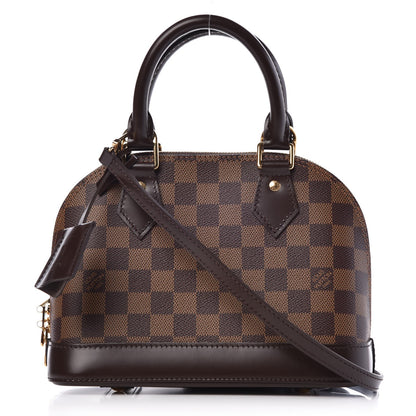Louis Vuitton Damier Ebene Alma BB 1 of 8