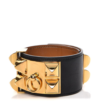 Hermes Chamonix Collier De Chien CDC Bracelet L Black 1 of 7