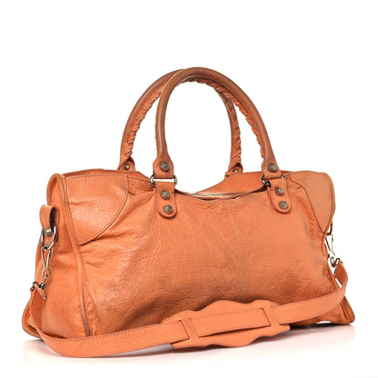 Balenciaga Agneau Giant 12 Silver Hardware Part Time Rose Blush 2 of 23