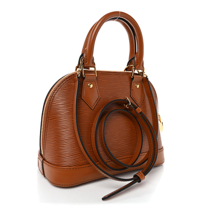 Louis Vuitton Epi Alma BB Tan 3 of 9