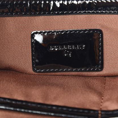 Burberry Supernova Check Buckle Hobo Black 6 of 10