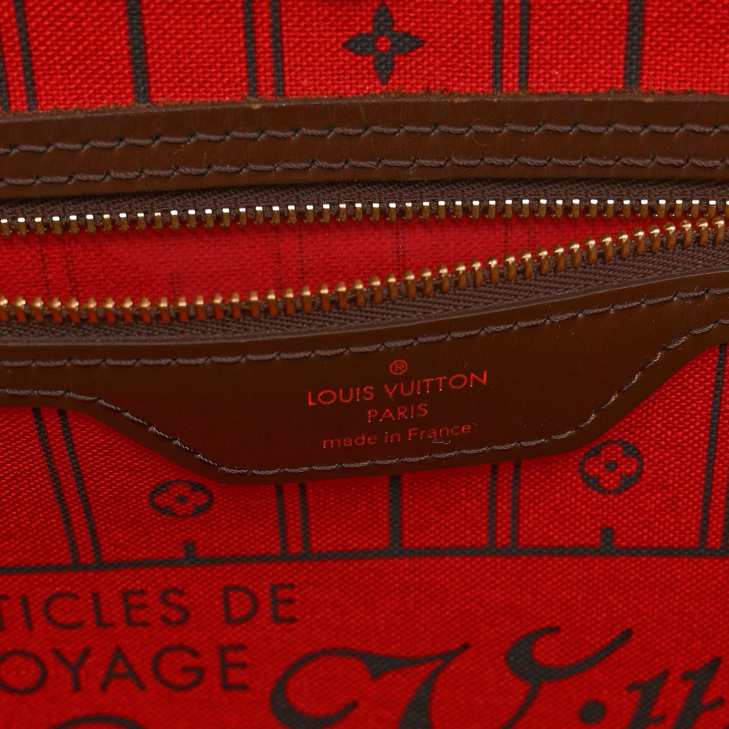 Louis Vuitton LOUIS VUITTON Damier Ebene Neverfull MM 5 of 10