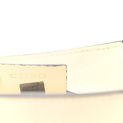 Chloe Suede Calfskin Mini Faye Backpack Off White 7 of 10