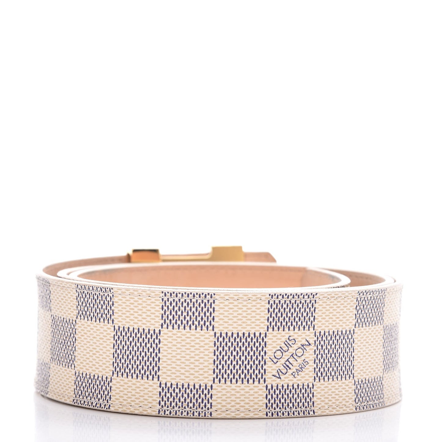 Damier Azur LV Initiales Belt 90 36