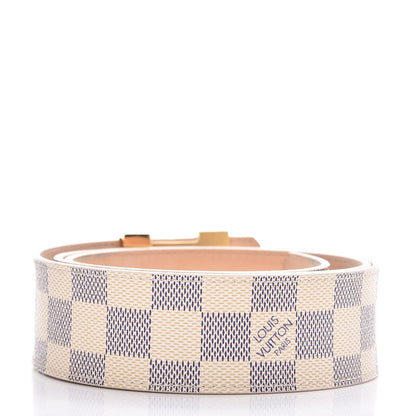 Louis Vuitton Damier Azur LV Initiales Belt 90 36 3 of 7