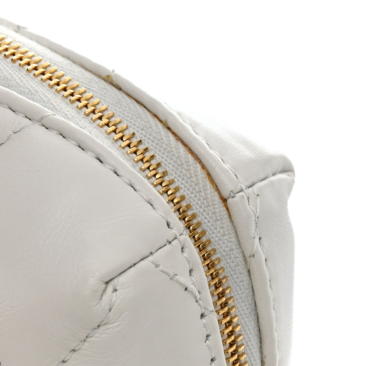 Balenciaga Nappa Calfskin Quilted Touch B Camera Shoulder Bag White 13 of 13