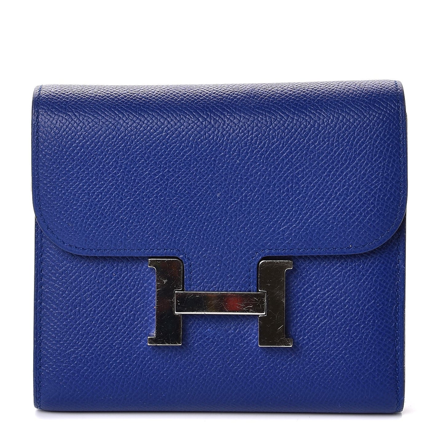 Epsom Constance Short Wallet Bleu Electrique