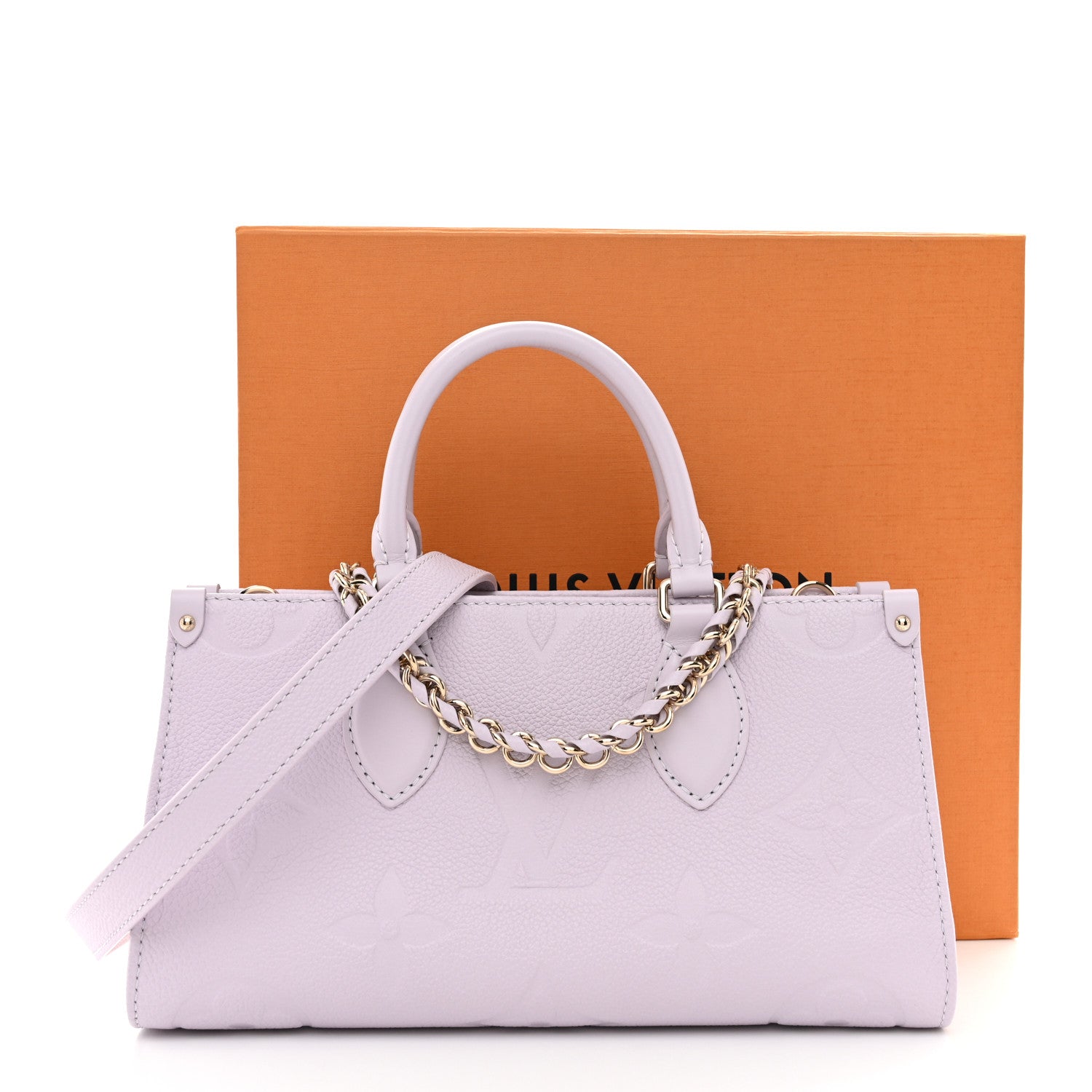 ルイ・ヴィトン パース Louis Vuitton Empreinte OnTheGo East West Misty Lilac 1936961