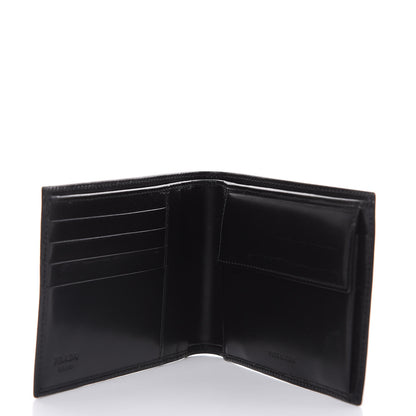 Prada Siviglia Bi-Fold Wallet Black 6 of 10