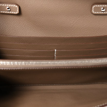 Hermes Evercolor Constance Wallet To Go Etoupe 5 of 11