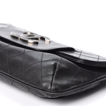 Chanel Lambskin Diamond Stitch Convertible Clutch Black 8 of 8