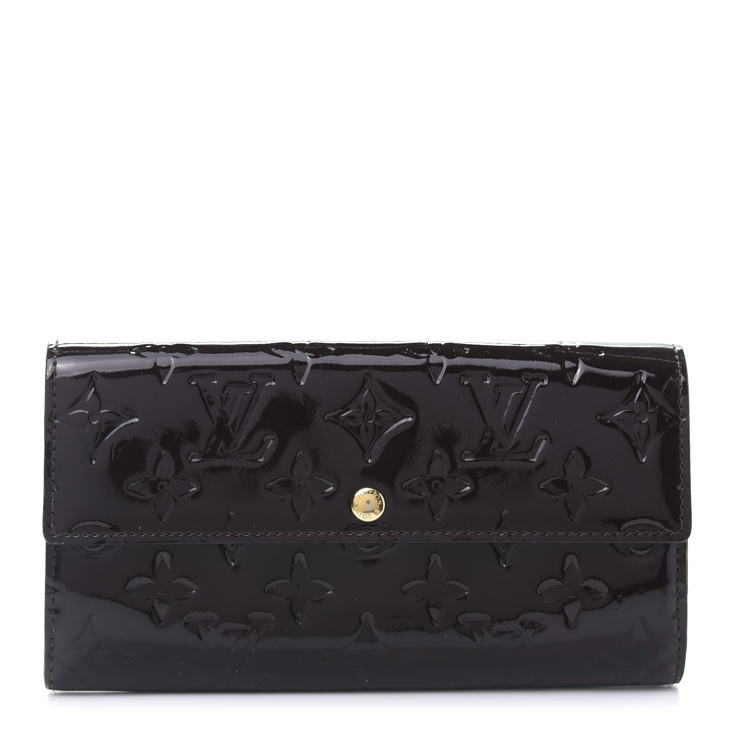 Louis Vuitton Vernis Sarah Wallet Amarante 1 of 15