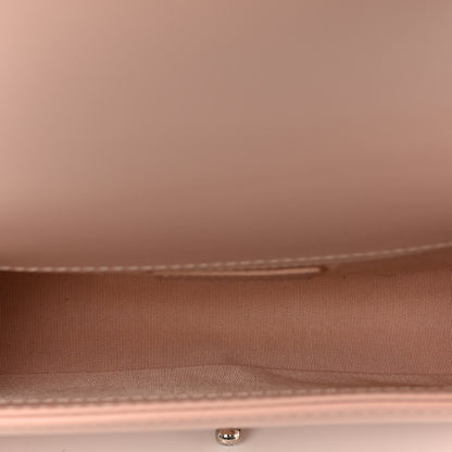 Chanel Calfskin Chevron Tweed Medium Boy Flap Pink 4 of 9