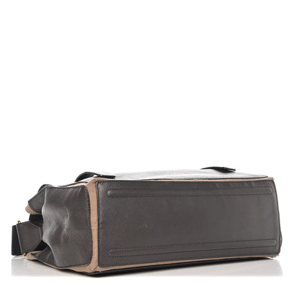 Saint Laurent Calfskin Muse Two Messenger Grey 13 of 21