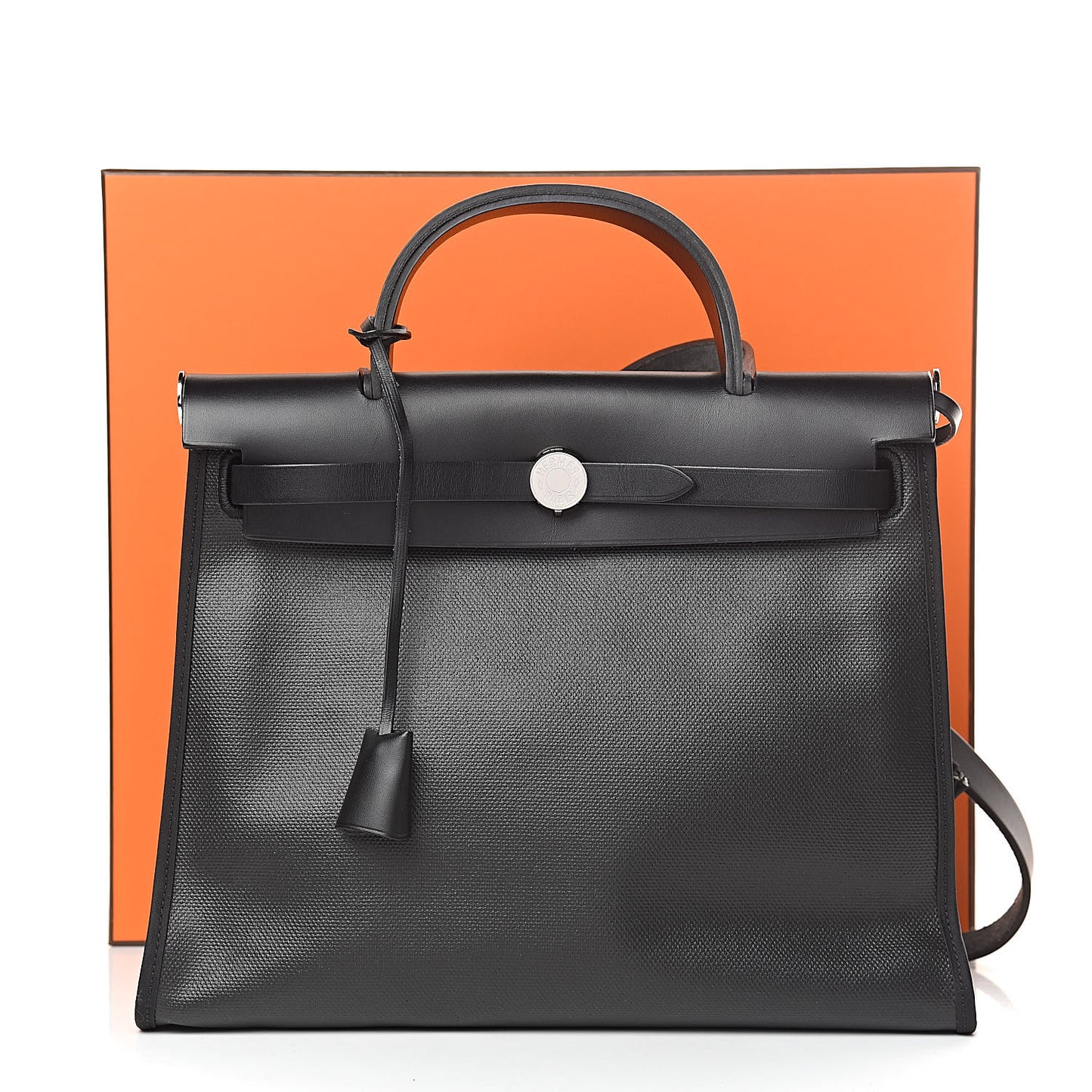Toile H Berline Vache Hunter Herbag Zip PM 31 Black Ecru