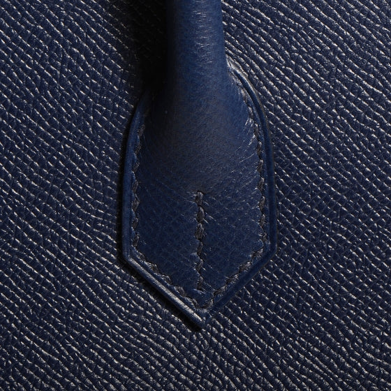 Hermes Epsom Birkin 35 Bleu Saphir 21 of 28