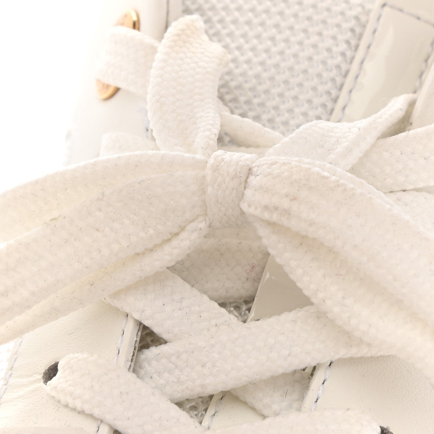 Louis Vuitton Calfskin Monogram Run Away Sneakers 38.5 White 21 of 21