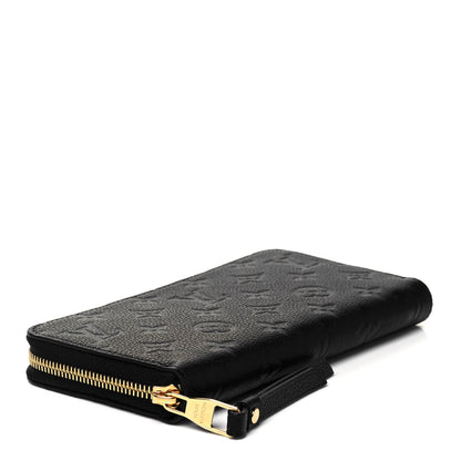 Louis Vuitton Empreinte Zippy Wallet Black 5 of 8
