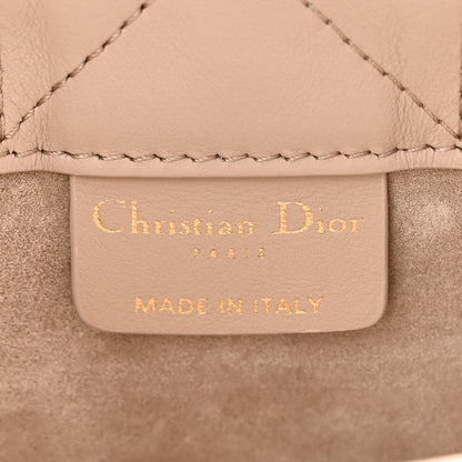 Christian Dior Calfskin Macrocannage Mini Book Tote Trench Beige 6 of 10