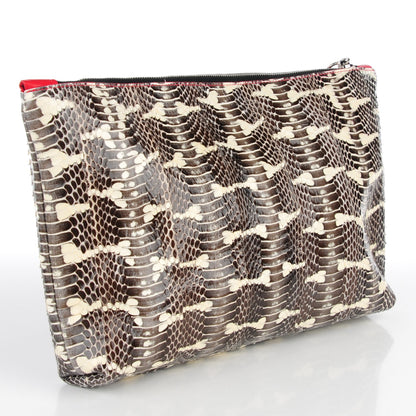 Alexander McQueen Snakeskin Legend Clutch 3 of 7