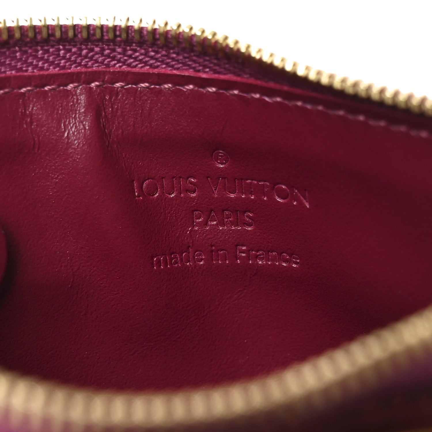 Louis Vuitton Vernis Key Pouch Magenta 12 of 12