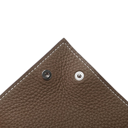 Hermes Taurillon Clemence Mises et Relances Change Tray Etoupe 3 of 4