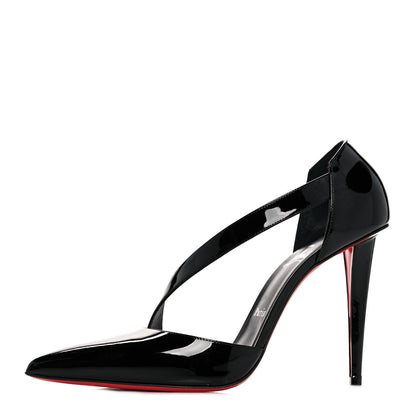 Christian Louboutin Patent Astrid 100 Pumps 39.5 Black 1 of 7