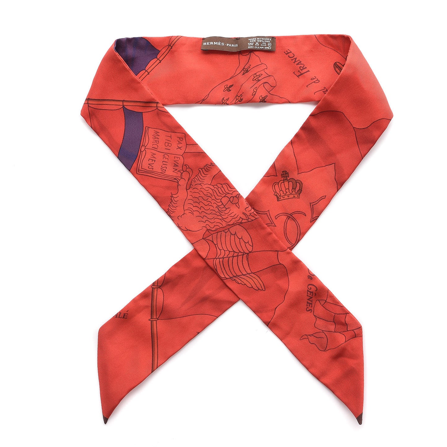 Silk Pavois Twilly Rouge Fluo Bleu Rouge