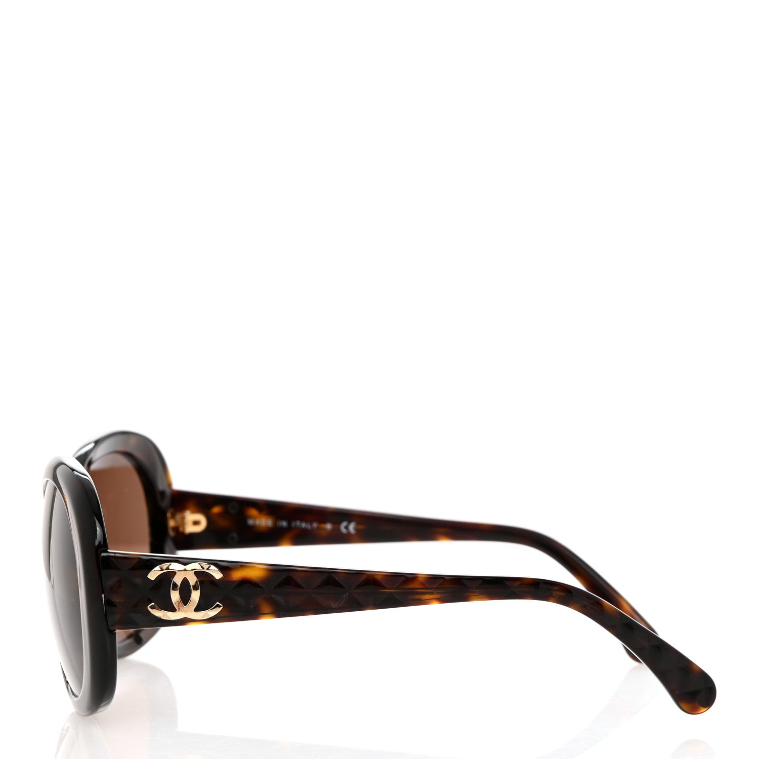 Chanel Quilted CC Sunglasses 5188 Tortoise 3 of 8