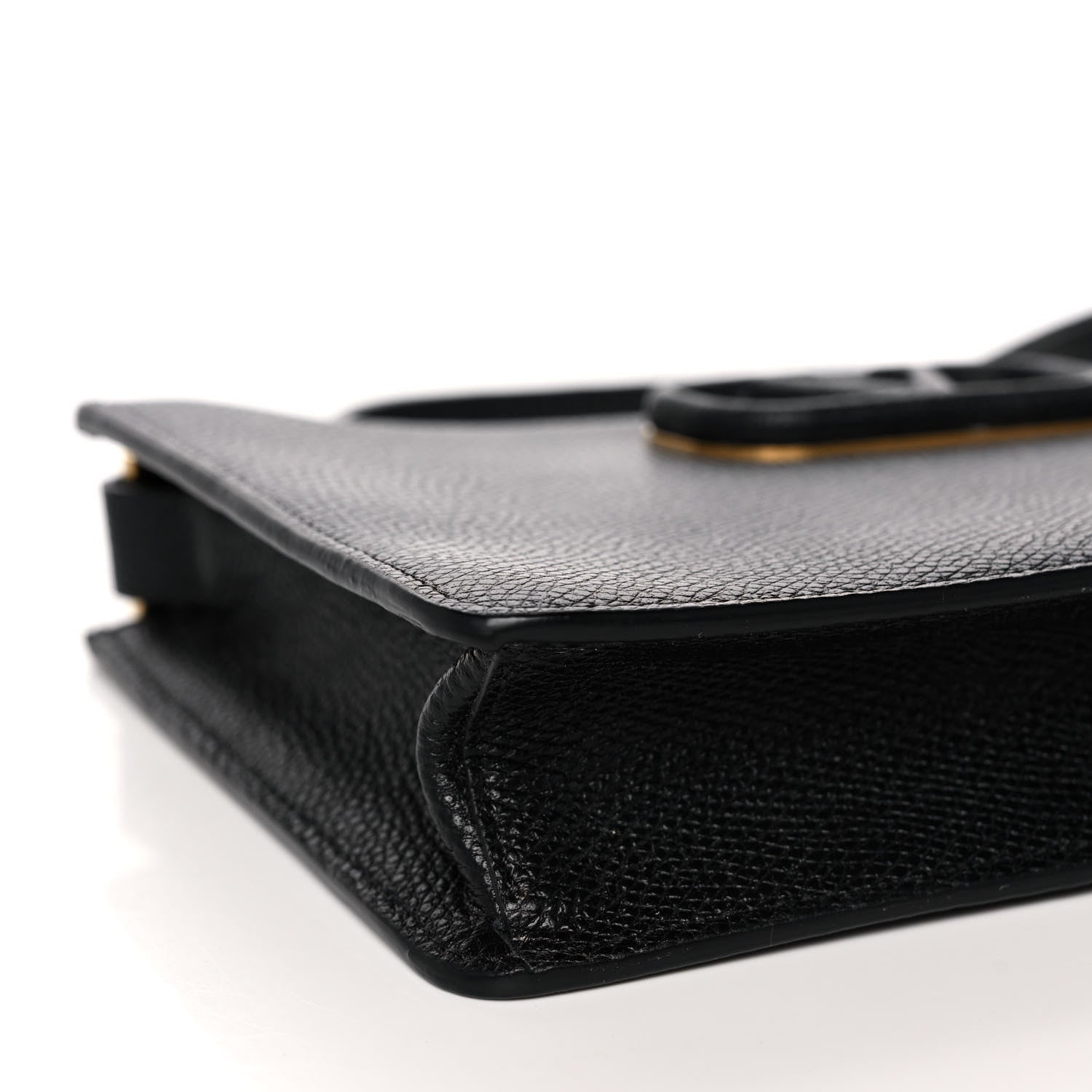 Valentino Garavani Grained Calfskin VSling Pouch Black 8 of 10