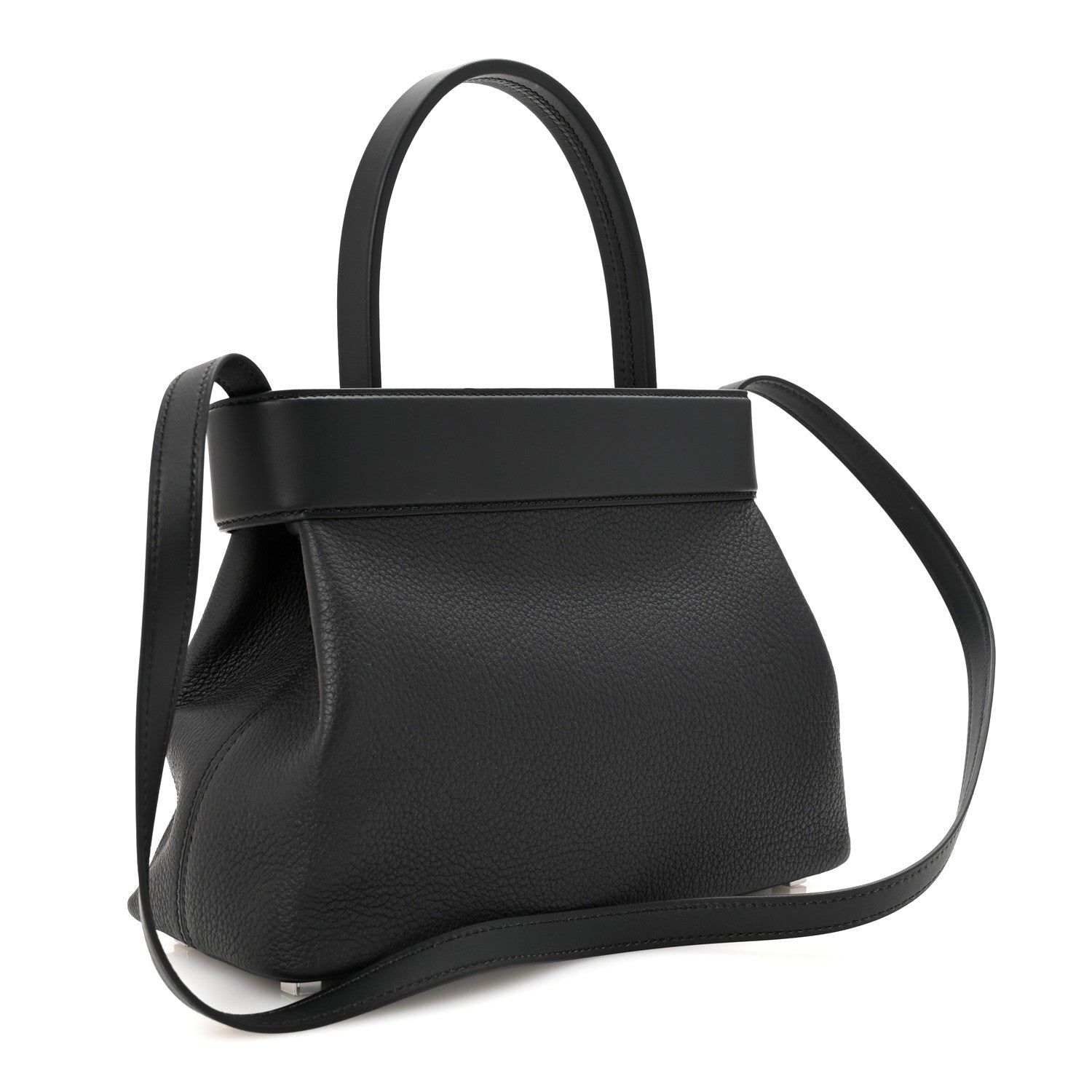 Hermes Togo Swift Medor Bag Bai Brun Black 3 of 10