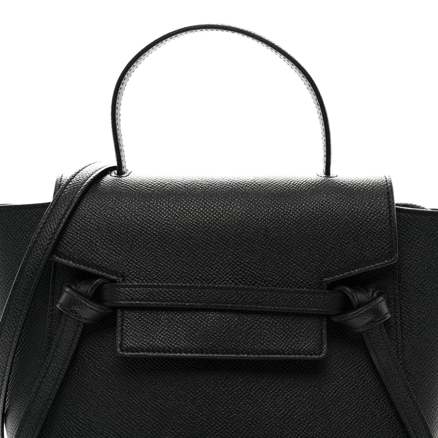 Celine Grained Calfskin Nano Belt Bag Black 8 of 13