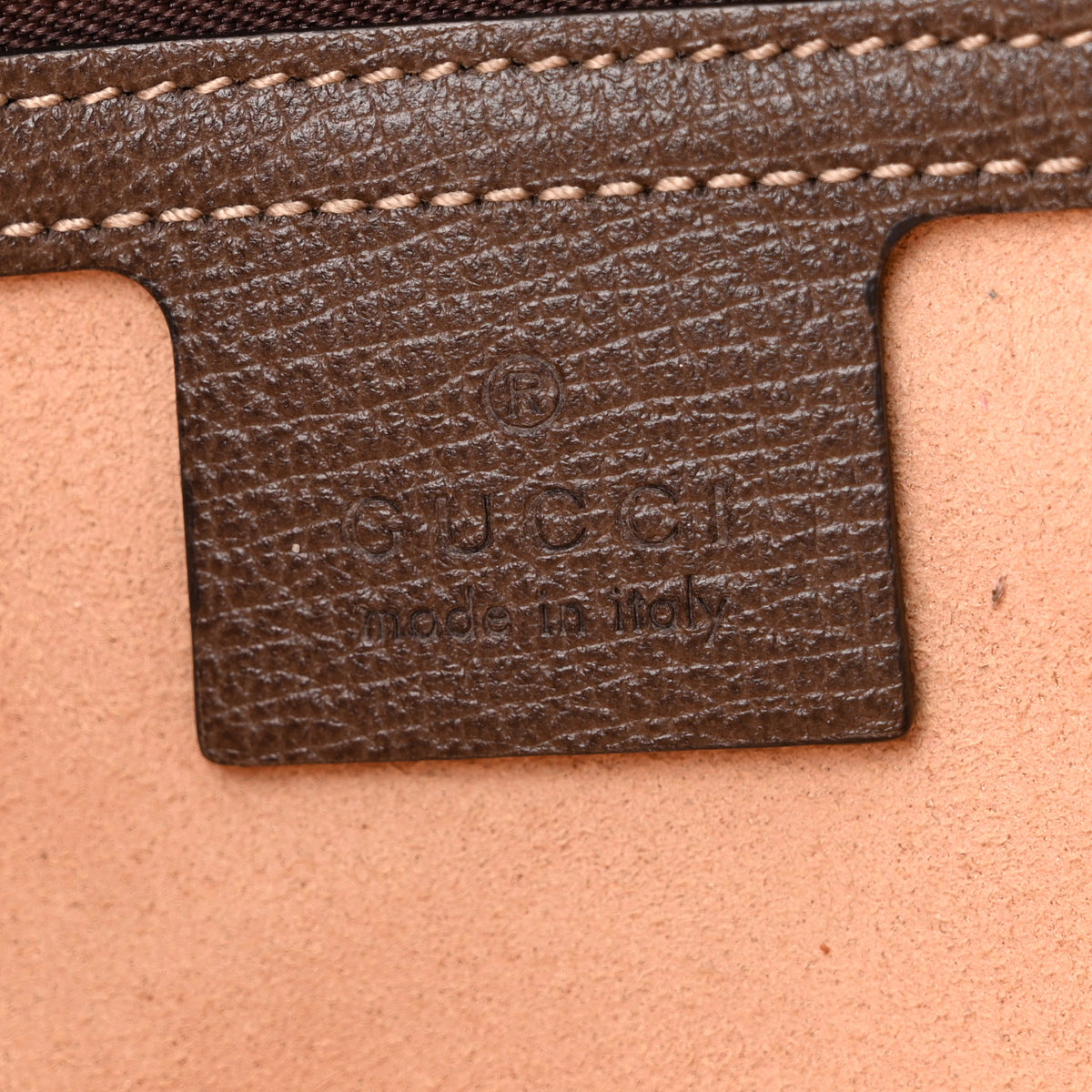 Gucci GG Supreme Monogram Web Small Ophidia Shoulder Bag Brown 6 of 14